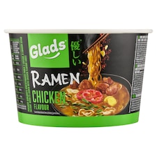 Glads Instantné rezance ramen s omáčkou s kuracou príchuťou 105 g