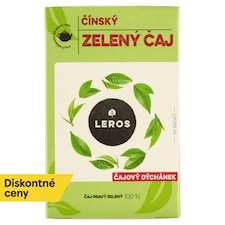 Leros Čajová chvíľka čínsky zelený čaj 20 x 2 g (40 g)