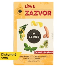 Leros Čajová chvíľka lipa & zázvor 20 x 2 g (40 g)