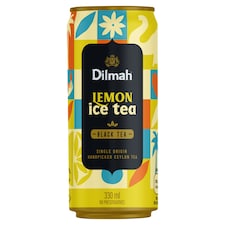 Dilmah Lemon Ice Tea nesýtený nealkoholický nápoj s extraktom čierneho čaju 330 ml