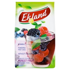 Ekland Granulovaný instantný nápoj s extraktom z čierneho čaju s príchuťou lesného ovocia 300 g