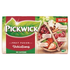 Pickwick Fruit Fusion Variations výber ovocných čajov a ovocnobylinného čaju 20 ks 38,75 g