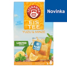 Teekanne Eistee ovocno-bylinný čaj s mätou a arómou yuzu 18 x 2,5 g (45 g)