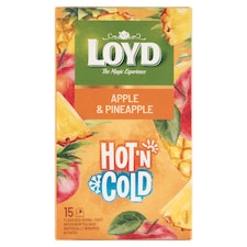 Loyd Hot'n Cold bylinný-ovocný čaj s príchuťou jabĺk a ananásu 15 x 2 g (30 g)