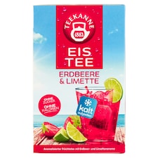 Teekanne Eistee Príchuť jahoda & limetka 18 x 2,5 g (45 g)