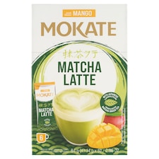 Mokate Matcha Latte Mango nápoj v prášku 6 x 14 g (84 g)