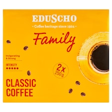 Eduscho Family pražená mletá káva 2 x 250 g (500 g)
