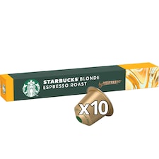 Starbucks by Nespresso Blonde Espresso Roast - káva v kapsulách - 10 kapsúl v balení