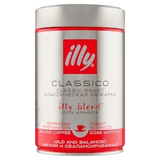 illy Classico mletá pražená káva 250 g