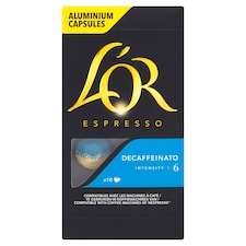 L'OR Espresso Decaffeinato Int. 6 - 10 hliníkových kapsúl kompatibilných s kávovarmi Nespresso® disc