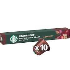 STARBUCKS ITALIAN STYLE ROAST by NESPRESSO Dark roast kávové kapsuly, 10 kapsúl v balení