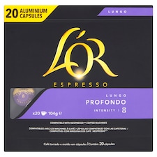 L'OR Espresso Profondo Int. 8 - 20 hliníkových kapsúl kompatibilných s kávovarmi Nespresso® disc.