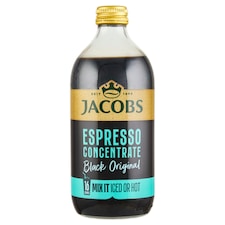 Jacob Espresso Black Original koncentrovaný kávový nápoj 485 ml