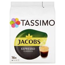 Tassimo Jacobs Espresso classico 16 x 7,4 g