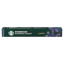 STARBUCKS ESPRESSO ROAST by NESPRESSO Dark roast kávové kapsuly, 10 kapsúl v balení