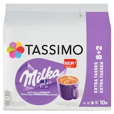 Tassimo Milka Nápoj v prášku s príchuťou kakaa 10 x 16 g (160 g)