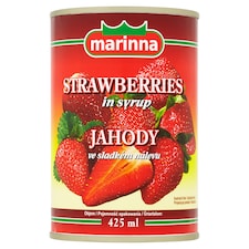 marinna Jahody v sladkom náleve 410 g