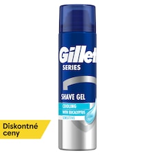 Gillette Series Chladivý Gél Na Holenie S Eukalyptom, 200ml