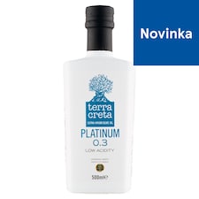 Terra Creta Platinum 0.3 extra panenský olivový olej s nízkou kyslosťou 500 ml