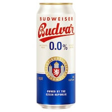 Budweiser Budvar 0,0% svetlé nealkoholické pivo 0,5 l