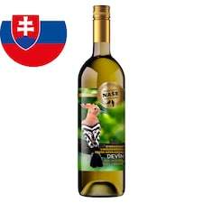 Naše Vinohrady Devín D.S.C. akostné odrodové víno polosladké 0,75 l