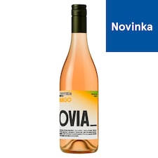 Ovia Dosýtené dealkoholizované biele víno s príchuťou manga 750 ml