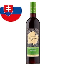 Vitis Vegan Frankovka modrá slovenské akostné odrodové víno červené suché 0,75 l