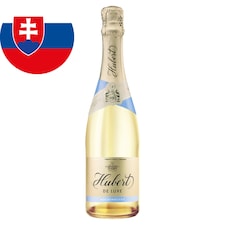 Hubert De Luxe Blanc Doux miešaný sýtený nealkoholický nápoj z odalkoholizovaného vína 0,75 l