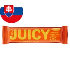 Tekmar Juicy tyčinka s pomarančovým želé v horkej čokoláde 40 g