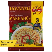 Vifood Instantná rezancová polievka hovädzia príchuť 60 g
