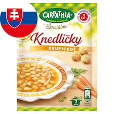 CARPATHIA ŠPECIÁLNA polievka s krupicovými knedličkami vrecko 50 g