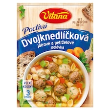 Vitana Poctivá dvojknedličková - pečeňové a petržlenové 82 g
