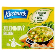 Kucharek Zeleninový bujón 6 x 10 g (60 g)