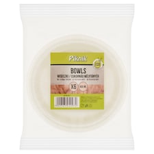 Piknik Polievkové misy 400 ml 6 ks