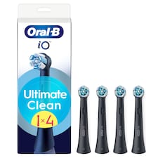 Oral-B iO Series Ultimate Clean Black, originálne čistiace hlavice, štetinky CrissCross, 4