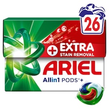 Ariel Allin1 PODS + Extra Stain Removal Kapsuly Na Pranie, 26 Praní