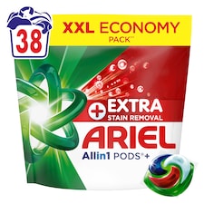 Ariel Allin1 PODS + Extra Stain Removal Kapsuly Na Pranie, 38 Praní