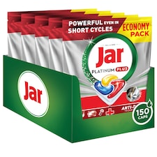 Jar Platinum Plus Tablety Do Umývačky Riadu, Citrón,  150 Kapsúl