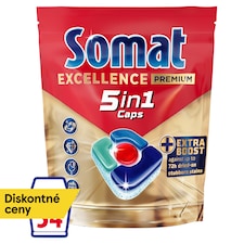 Somat Excellence Premium 5in1 kapsuly do umývačky riadu 54 ks 1053 g