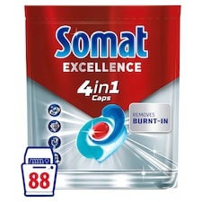 Somat Excellence 4in1 Original Fresh kapsuly do umývačky riadu 88 ks 1592,8 g