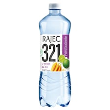 Rajec 321 povzbudenie s príchuťou manga a limetky jemne perlivý 0,75 l