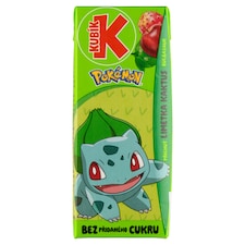 Kubík Pokémon Bulbasaur príchuť limetka kaktus 200 ml
