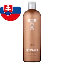 Karloff Tatratea 42% peach 700 ml