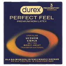 Durex Perfect Feel prezervatívy 3 ks