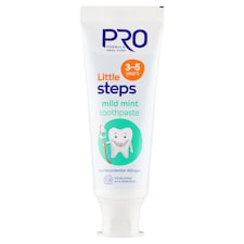 Pro Formula Little Steps Mild Mint zubná pasta od 3 do 5 rokov 75 ml