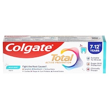 Colgate Total Active Prevention Junior detská zubná pasta pre deti vo veku 7 - 12 rokov 50 ml