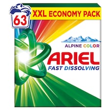 Ariel Alpine Color Prášok Na Pranie, 3.465 kg, 63 Praní