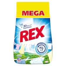 REX Amazonia Freshness prací prostriedok 80 praní 4,0 kg