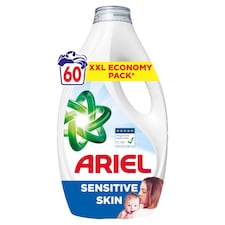 Ariel Tekutý Prací Prostriedok Pre Citlivú Pokožku, 2.7 l, 60 Praní