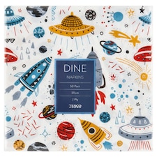 Dine Child Mix obrúsky 2 vrstvové 33 cm x 33 cm 50 ks